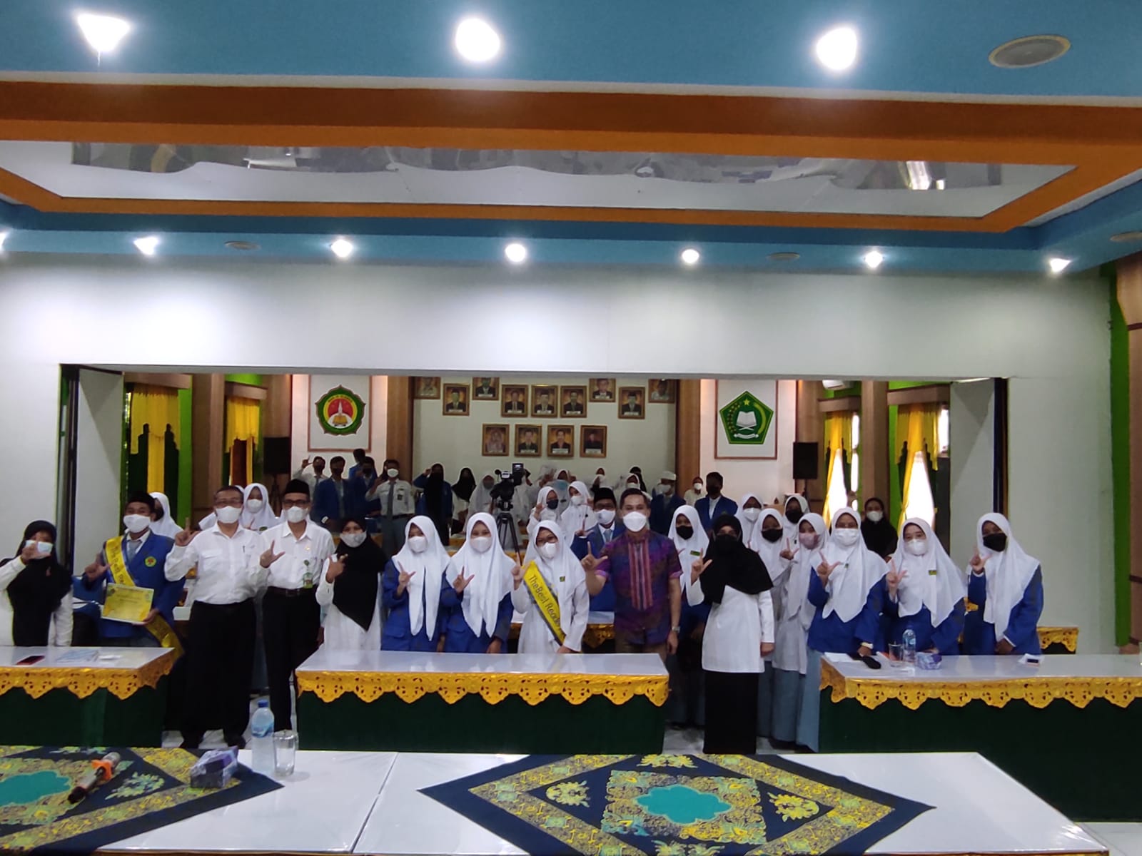 Peserta Offline Puncak Acara Festival Literasi Mayoga 2021 bersama Mas Ferry Anggara